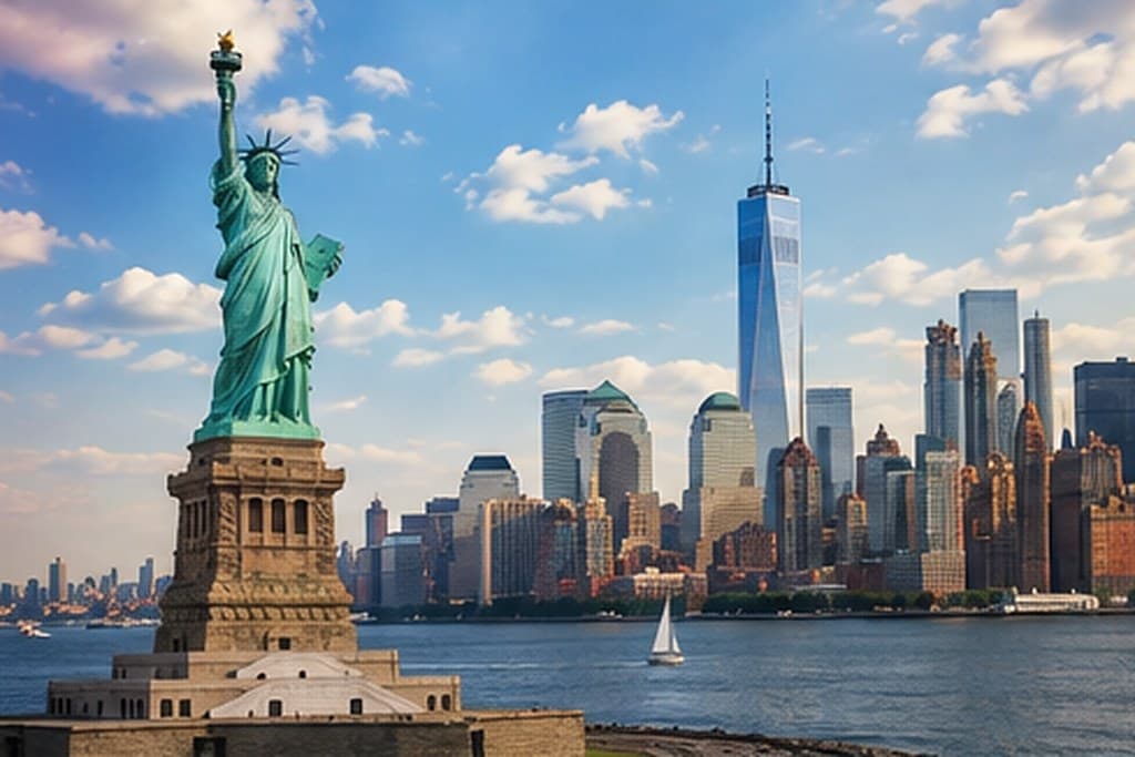 The Statue of Liberty, New York
